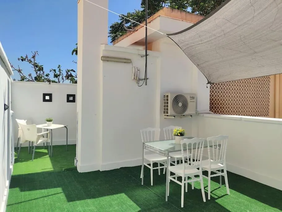 Estudio Con Gran Terraza Junto Al Centro Historico Málaga Spanien